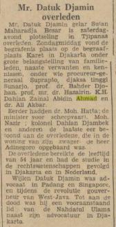 Het nieuwsblad voor Sumatra, Dinsdag 14-05-1957